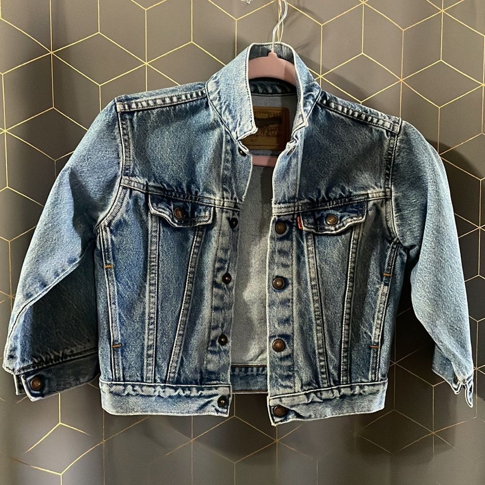 Levi’s Kids Vintage Orange Tab Jacket - Picture 2 of 16